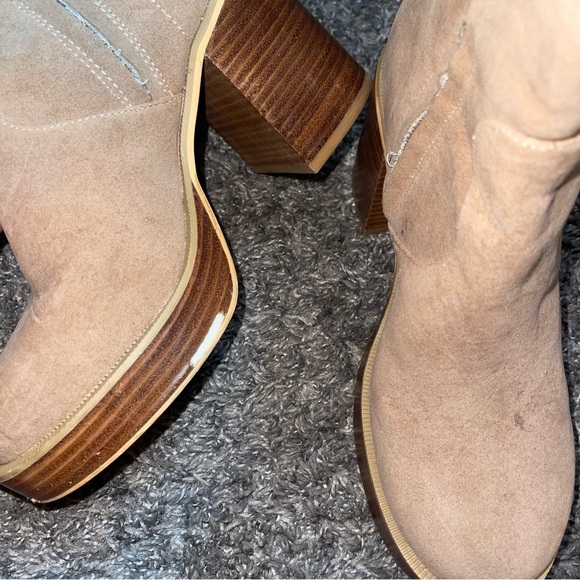 Khaki OASIS SOCIETY
Alexandra - Platform Ankle
Boots Sz 6 - Picture 8 of 12
